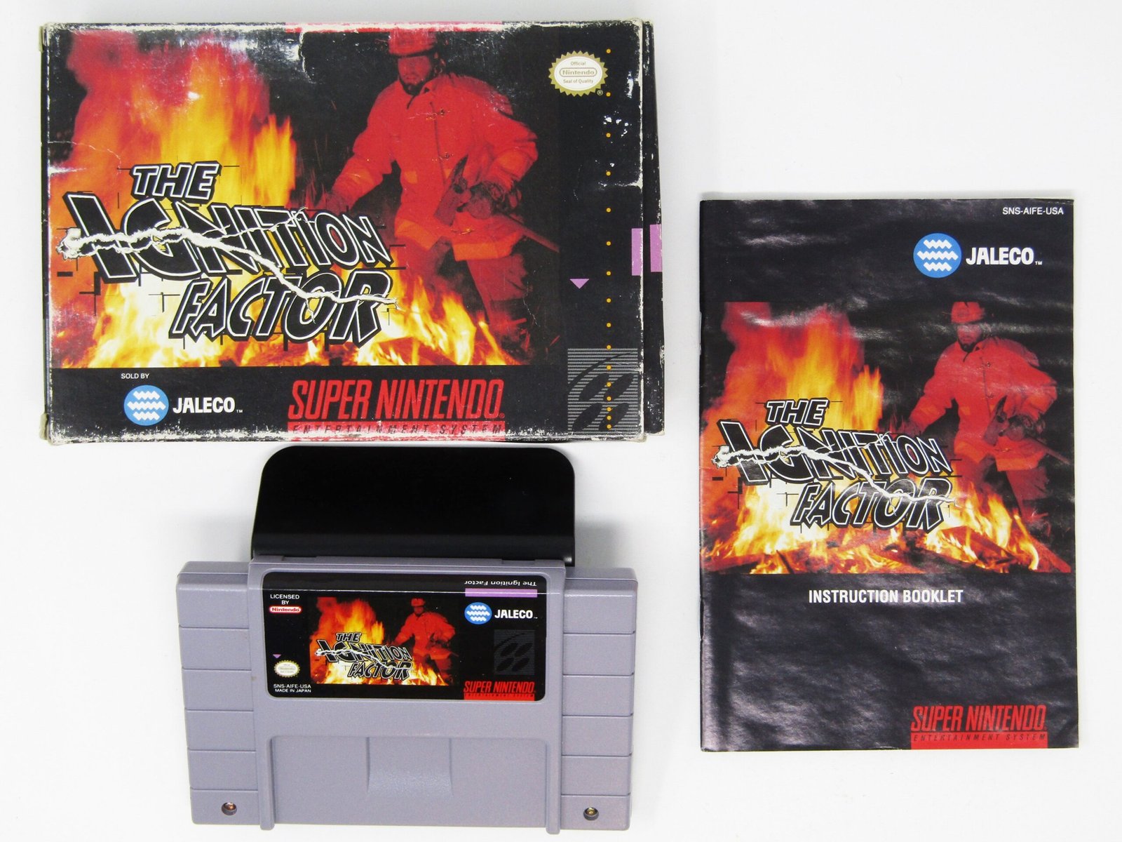 Ignition Factor sur Super Nintendo chez La Boutique du Geek